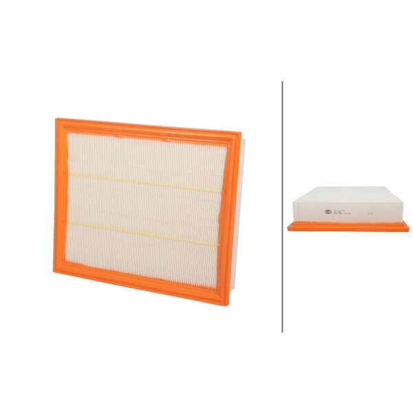 Air Filter insert 328 x 265 mm HELLA for MERCEDES-BENZ V-CLASS and others