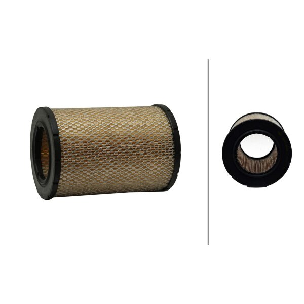 Luftfilter-Einsatz HELLA IAM-Expertise passend für u.a. PORSCHE 911