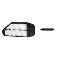 Air Filter insert 359 x 156 mm HELLA suitable for...