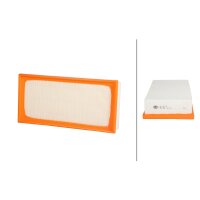 Air Filter insert 308 x 149 mm HELLA suitable for e.g....