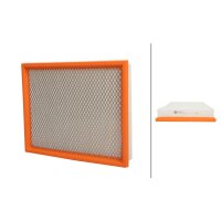 Air Filter insert 295 x 233 mm HELLA suitable for e.g....