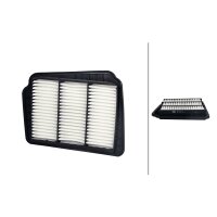 Air Filter insert 300 x 221 mm HELLA for CHEVROLET...