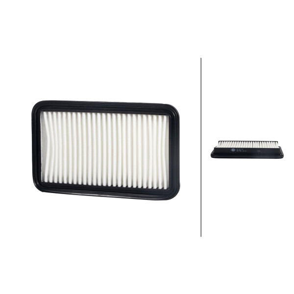 Air Filter insert 232 x 142 mm HELLA IAM-Expertise fits SUZUKI SWIFT
