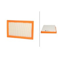 Air Filter insert 266 x 167 mm HELLA IAM-Expertise...