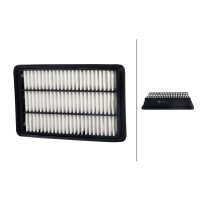 Air Filter insert 268 x 172 mm HELLA suitable for HYUNDAI...