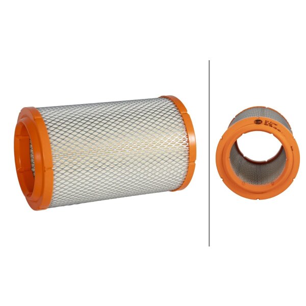 Air Filter insert HELLA IAM-Expertise suitable for FIAT BARCHETTA