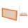 Air Filter insert 286 x 158 mm HELLA IAM-Expertise suitable for e.g. FORD KA