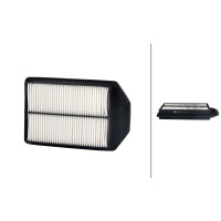 Air Filter insert 268 x 170 mm HELLA IAM-Expertise fits...