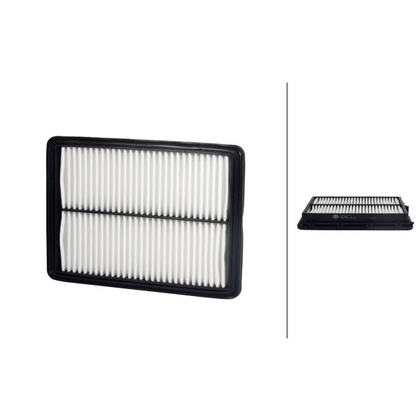 Air Filter insert 278 x 199 mm HELLA IAM-Expertise fits KIA OPTIMA
