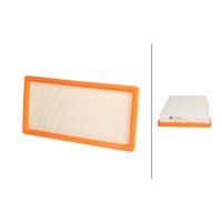 Air Filter insert 343 x 169 mm HELLA suitable for e.g....