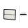 Air Filter insert 274 x 225 mm HELLA suitable for e.g. KIA OPTIMA