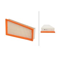 Air Filter insert 317 x 173 mm HELLA suitable for e.g....