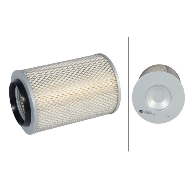Air Filter insert HELLA suitable for e.g. MERCEDES-BENZ G-CLASS