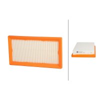 Air Filter insert 266 x 145 mm HELLA IAM-Expertise...