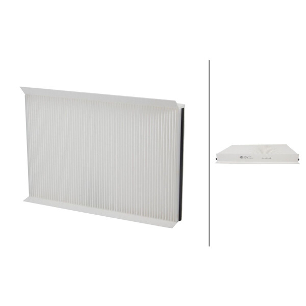 Cabin Filter Pollen Filter 360 x 234 mm HELLA for MERCEDES-BENZ SPRINTER