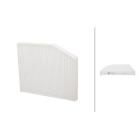 Cabin Filter Pollen Filter 284 x 232 mm HELLA for e.g....