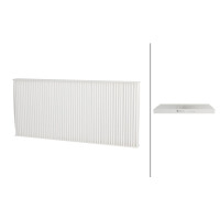 Cabin Filter Pollen Filter 396 x 182 mm HELLA for...