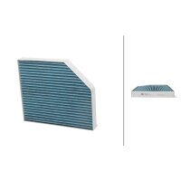 Cabin Filter antibacterial 279 x 241 mm HELLA for PORSCHE...