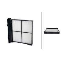 Cabin Filter Pollen Filter 235 x 219 mm HELLA for SUBARU...