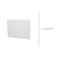 Cabin Filter Pollen filter 273 x 197 mm HELLA for e.g....