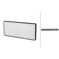Cabin Filter Pollen Filter 350 x 154 mm HELLA fits FORD...