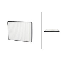 Cabin Filter Pollen filter 263 x 194 mm HELLA for e.g....
