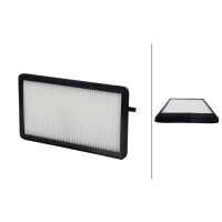 Cabin Filter Pollen Filter 292 x 170 mm HELLA for BMW 3...