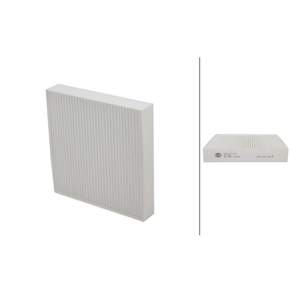 Cabin Filter Pollen Filter 191 x 188 mm HELLA for MERCEDES-BENZ GLE and others
