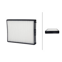 Cabin Filter Pollen Filter 257 x 194 mm HELLA for e.g....