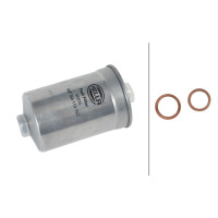 Fuel Filter Inline Filter Ø 88 mm HELLA suitable...