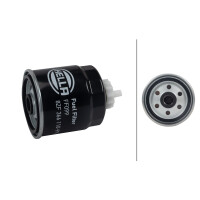Fuel Filter single screw-on Ø 83 mm HELLA for e.g....