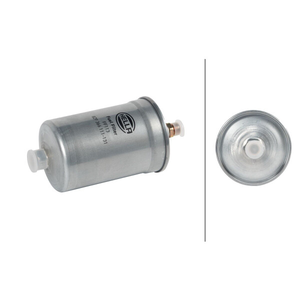 Fuel Filter In-line filter Ø 90 mm HELLA for MERCEDES-BENZ S-CLASS and others