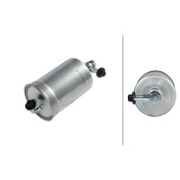 Fuel Filter Inline Filter Ø 88 mm HELLA suitable...