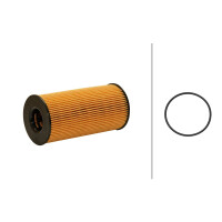 Oil Filter insert Ø 57 mm HELLA IAM-Expertise...