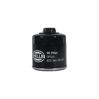 Oil Filter single screw-on Ø 76 mm HELLA suitable...