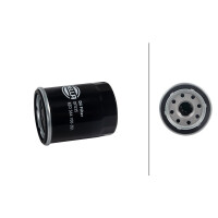 Oil Filter single screw-on Ø 66 mm HELLA suitable...