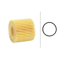 Oil Filter insert Ø 59 mm HELLA IAM-Expertise...