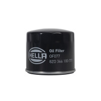 Oil Filter single screw-on Ø 93 mm HELLA suitable...