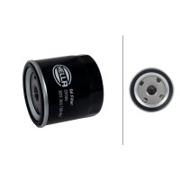 Oil Filter single screw-on Ø 76 mm HELLA suitable...