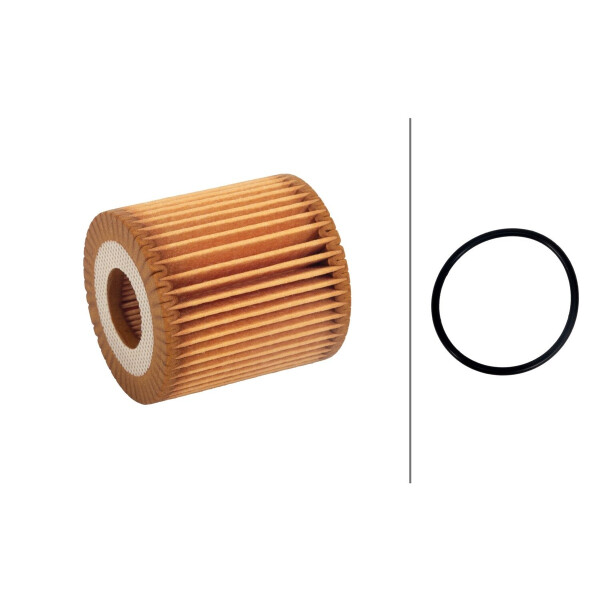 Oil Filter insert Ø 53 mm HELLA IAM-Expertise suitable for e.g. SMART FORTWO