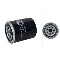 Oil Filter single screw-on Ø 80 mm HELLA suitable for e.g. HONDA CIVIC