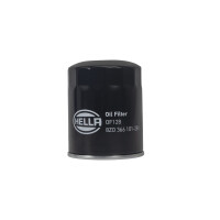 Oil Filter single screw-on Ø 80 mm HELLA suitable for e.g. HONDA CIVIC