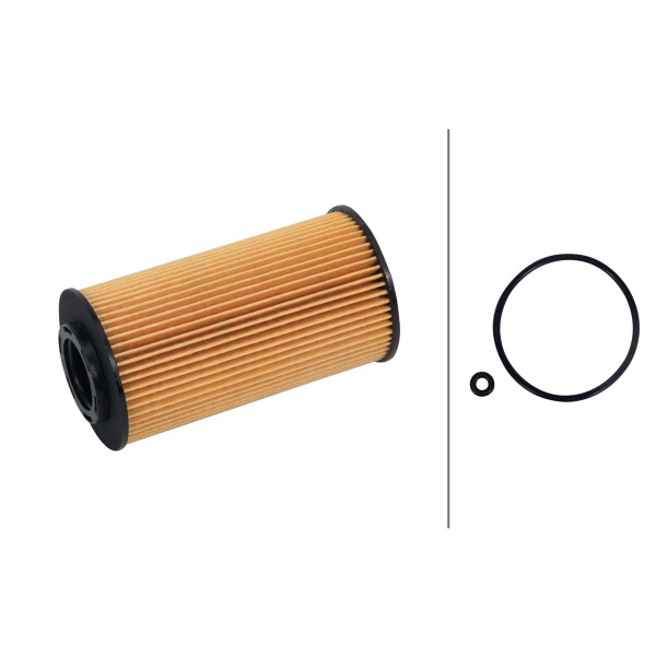 Oil Filter insert Ø 61 mm HELLA IAM-Expertise...