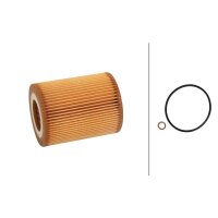 Oil Filter insert Ø 83 mm HELLA IAM-Expertise...