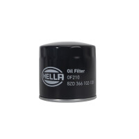 Oil Filter single screw-on Ø 93 mm HELLA suitable...