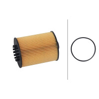 Oil Filter insert Ø 81 mm HELLA IAM-Expertise fits...
