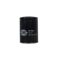 Oil Filter single screw-on Ø 93 mm HELLA suitable...