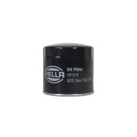 Oil Filter single screw-on Ø 93 mm HELLA suitable...