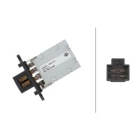 Widerstand Innenraumgebläse 12 V 4-polig HELLA...