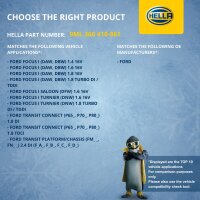 Widerstand Innenraumgebläse 12 V 4-polig HELLA für u.a. FORD MONDEO